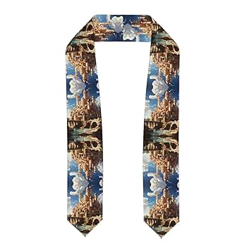 Amazon.com: XZDZDG Elegant Anime Castle Sky Graduation Shawl